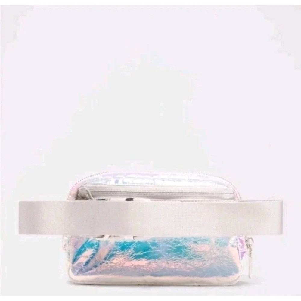 NWT Lululemon Iridescent Silver / Holographic Everywhere Belt Bag Fanny Pack